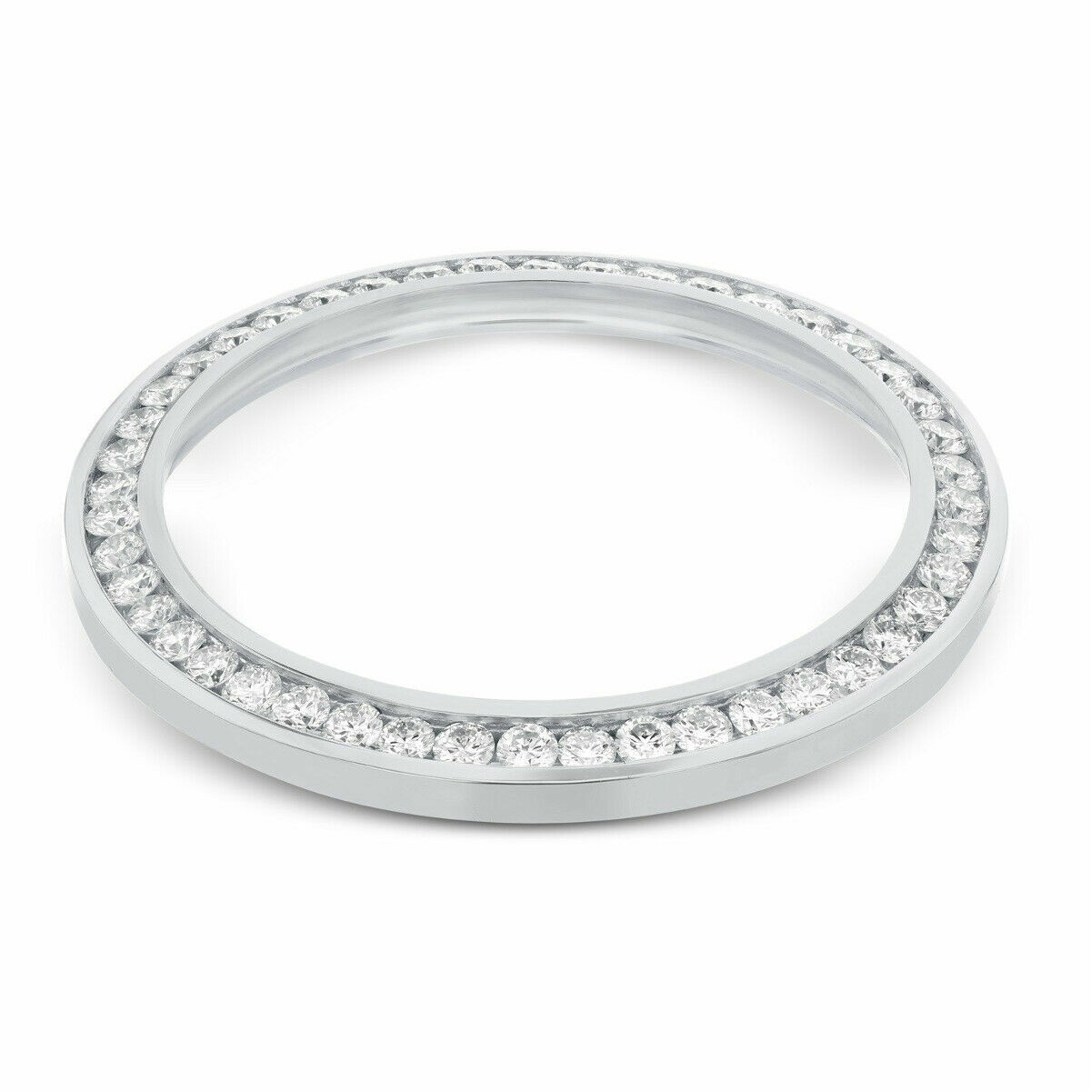 3.15CT CHANNEL SET NATURAL DIAMOND BEZEL FOR ROLEX DATEJUST 2 116300, 116334