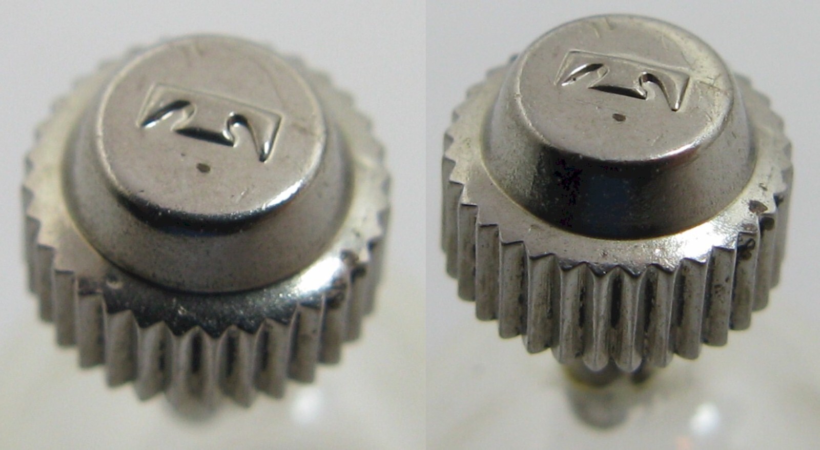 special Technos screw crown in stainless steel for Watch diameter 5.6 mm … x1
