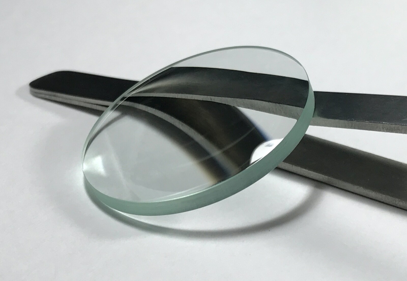 Single DOME WATCH CRYSTAL NEW 38mm x 3.20mm thick edge glass parts