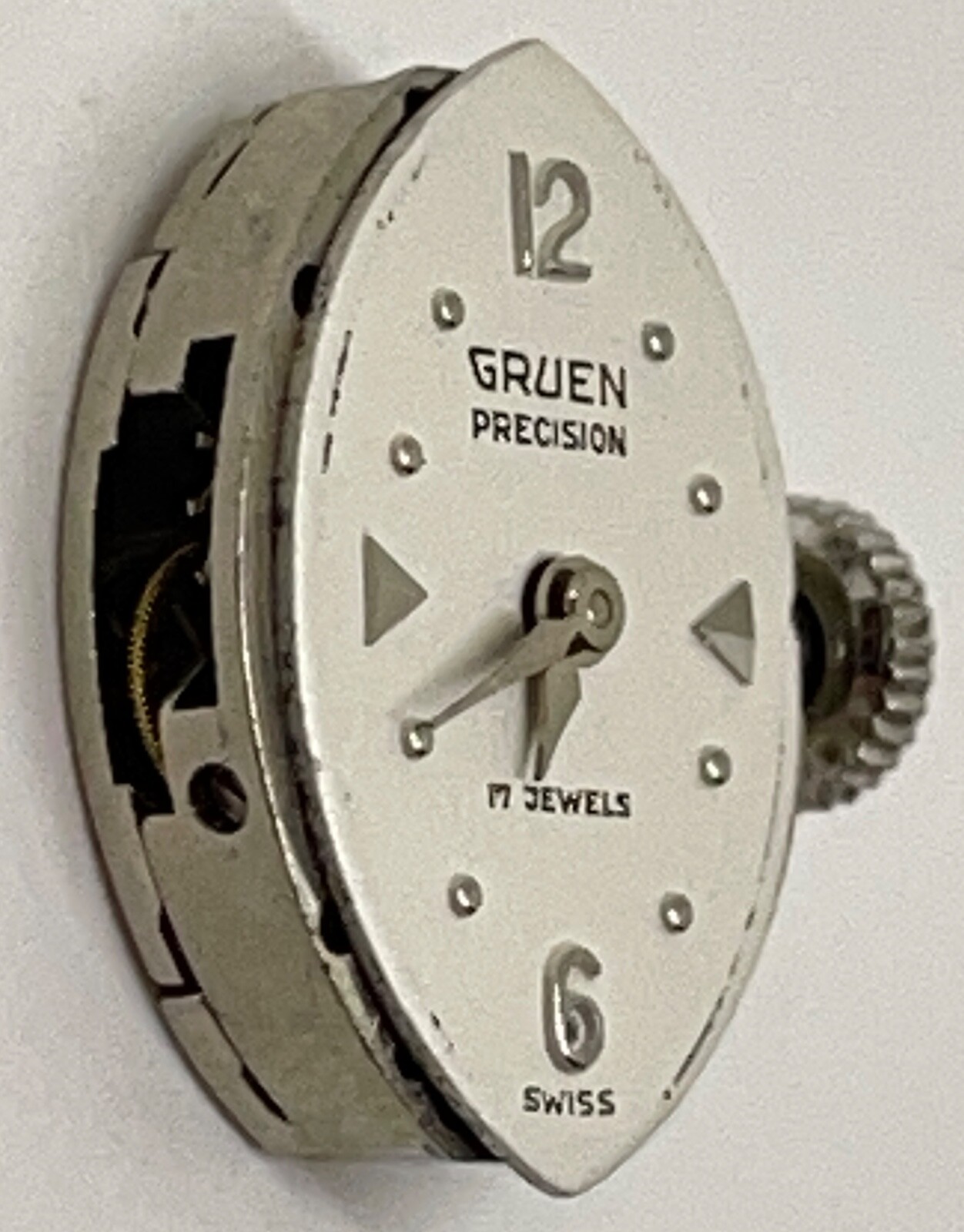 GRUEN PRECISION 294 R MOVEMENT 17 Jewels Runs