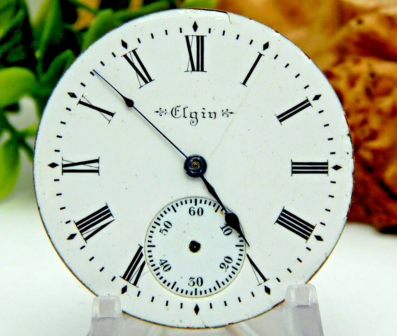 Antique Pocket watch movement Elgin grade 220 M6 16 size 15 jewel circa 1901