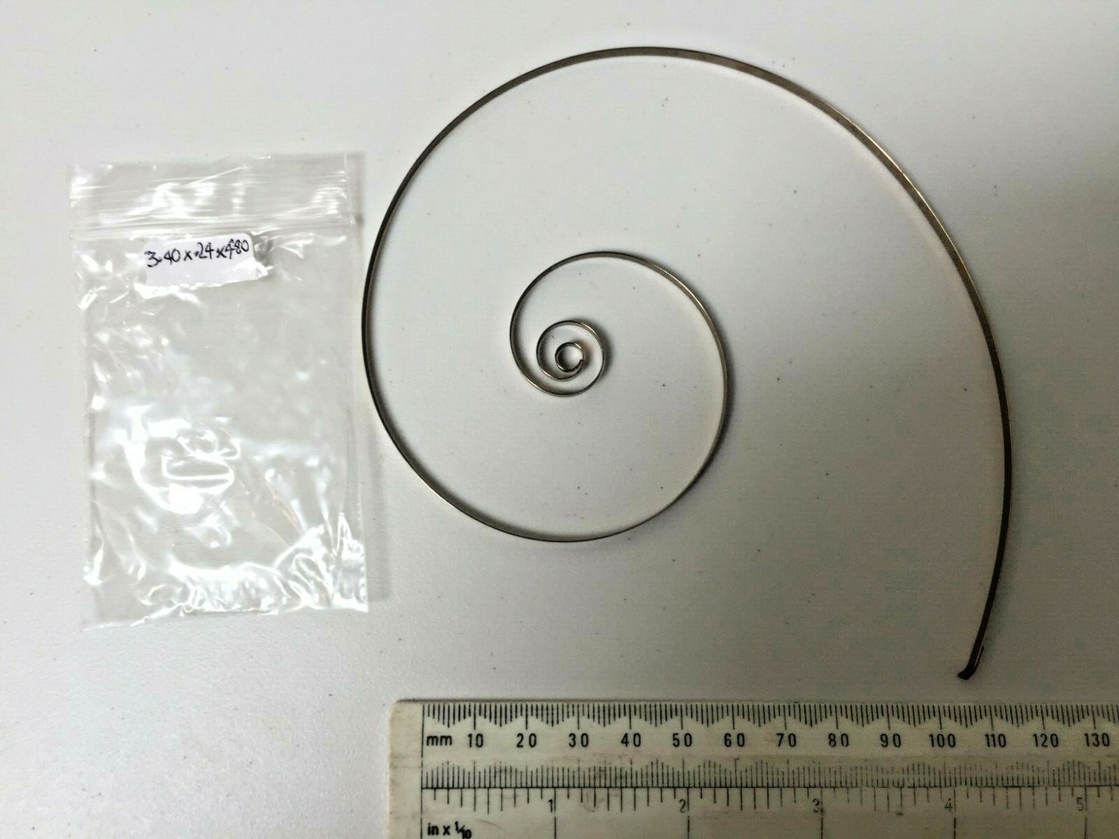 Verge/Fusee Pocket Watch Mainspring Vintage British Made Reconditioned/NOS