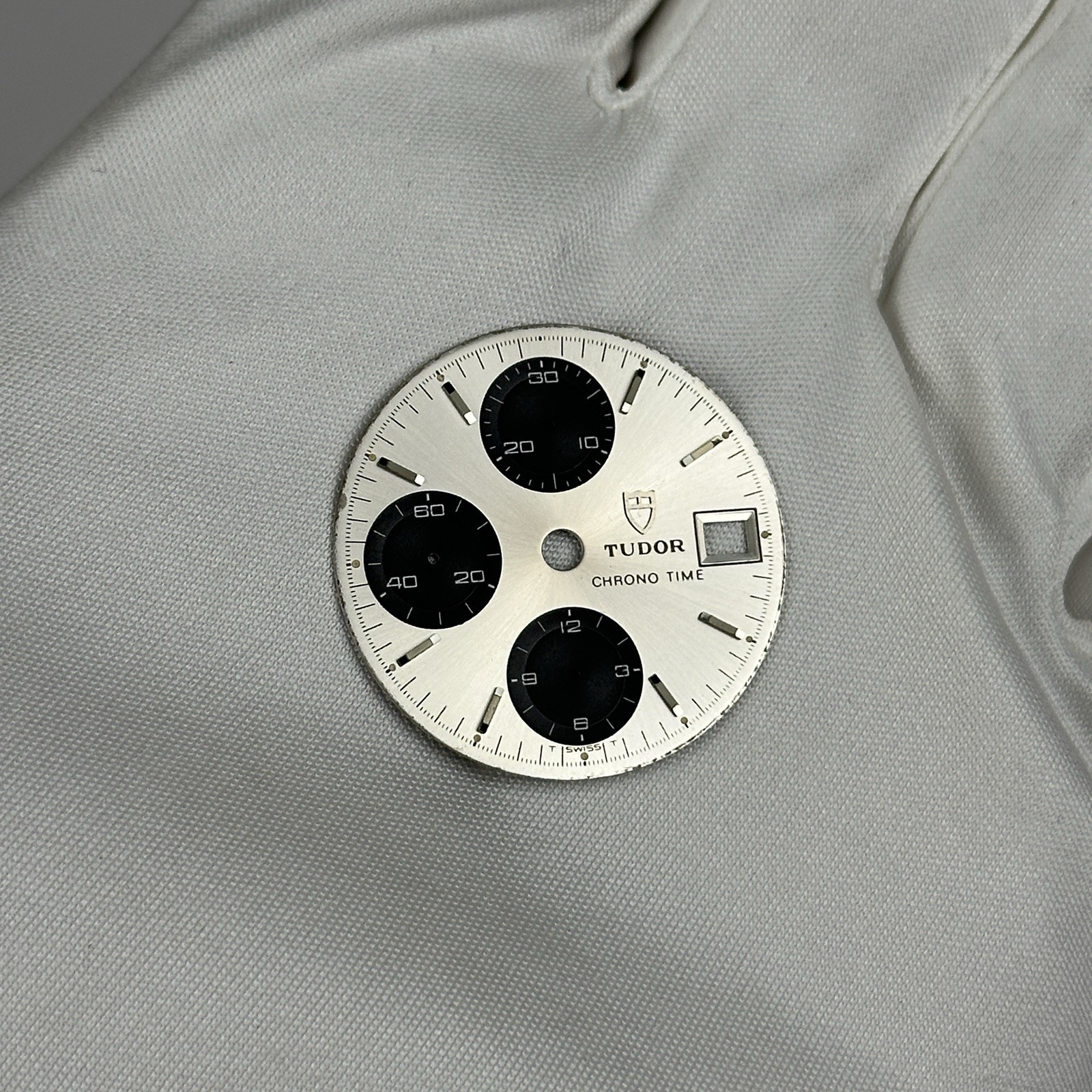 Rare First Series Tudor Prince Chronograph Big Block Watch Dial 94200 94300