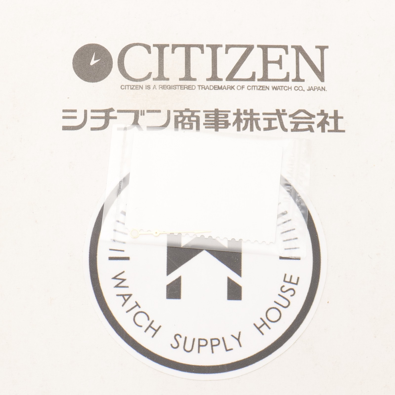 New Genuine Citizen 517-C434 Wrist Watch (1) Seconds Hand Watchmakers (CIT)