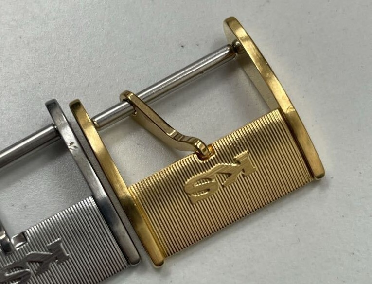 NOS King Seiko 15mm Gold Pin Buckle – Fits 44-9990, 5625-7110 and More!
