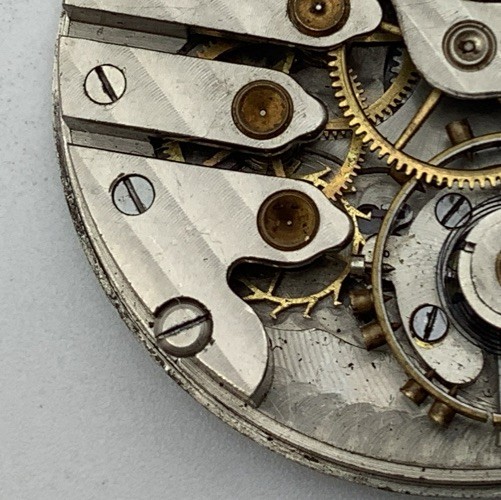1909 Trenton Grade 140 16s Model 3 15Jewel Pocket Watch Movement