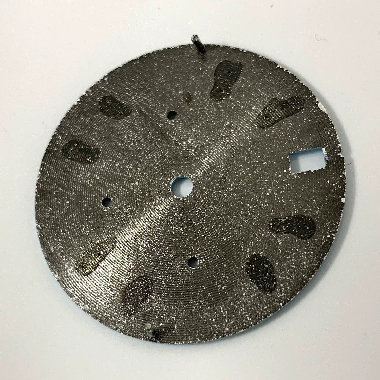 29.8mm Sun Pattern Watch Dial Green Luminous For VK67 Movement Watch Parts