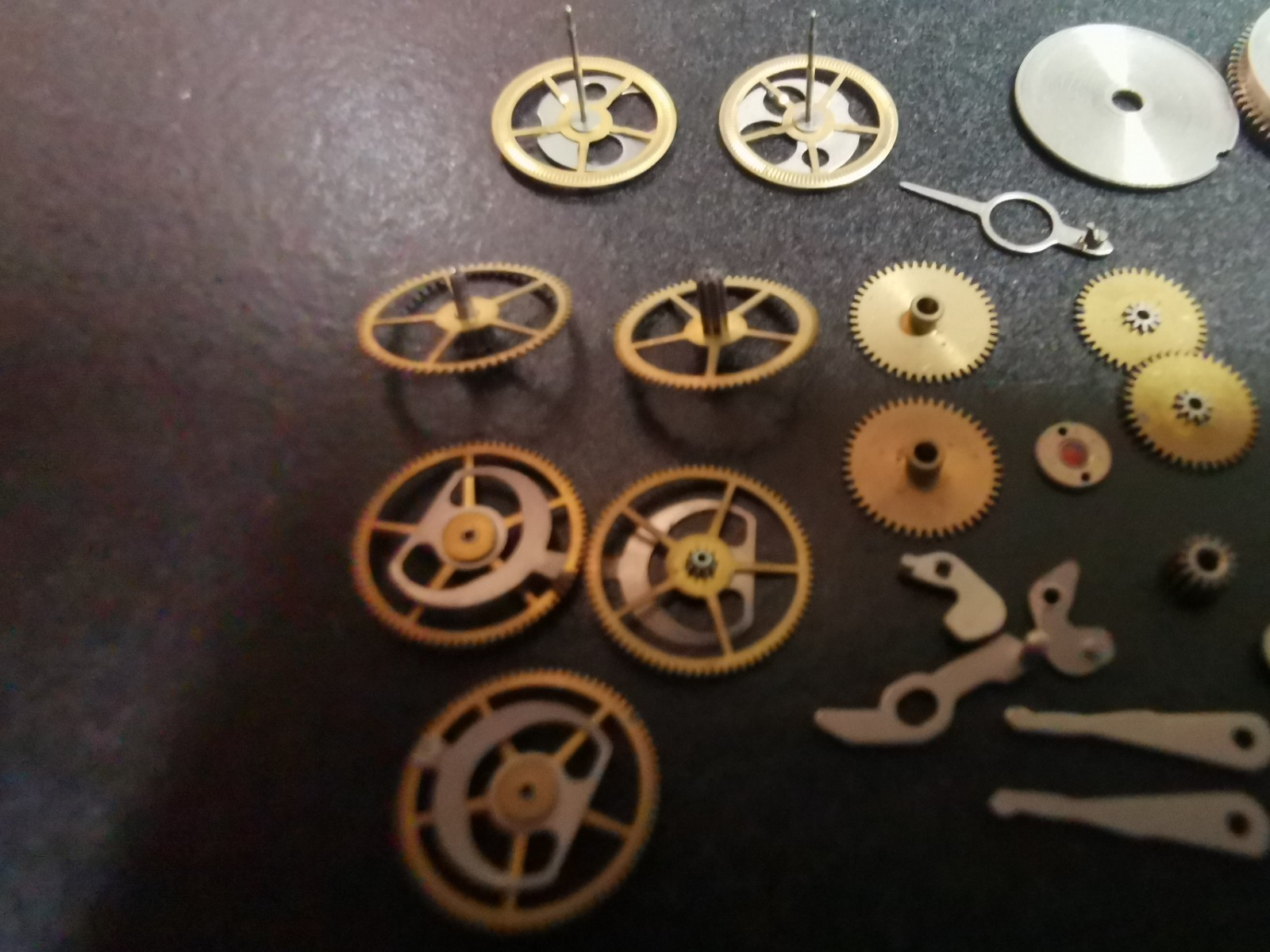 Vintage ETA CAL 1168 Watch Old New Parts.