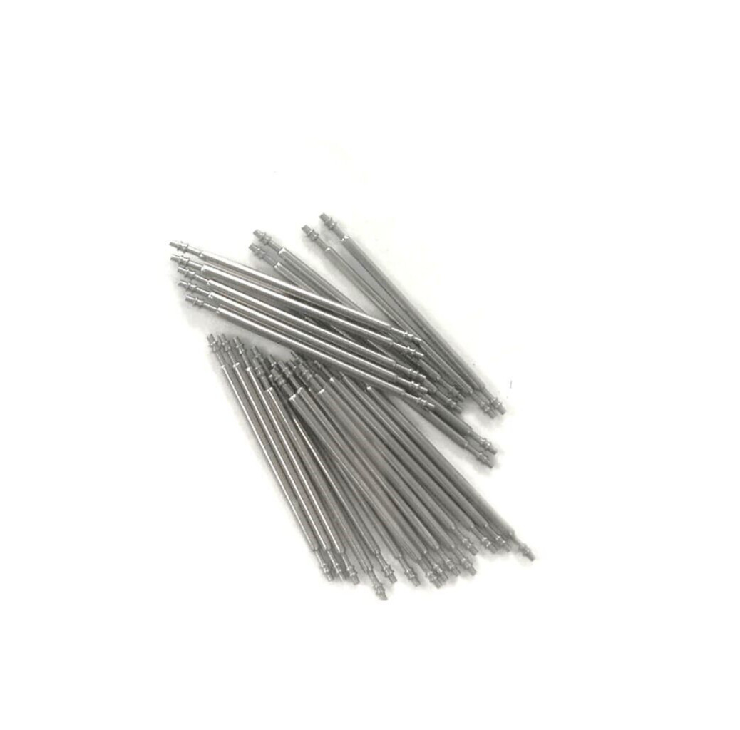 25pcs Stainless Steel Watch Band Spring Bars Strap Pins22mm Thickness 1.0mm
