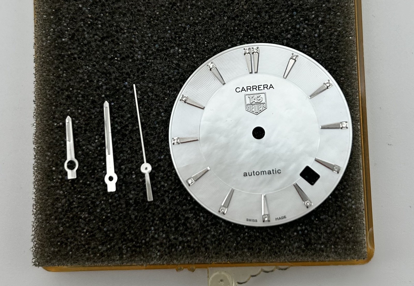 TAG Heuer Carrera Lady Calibre 5 Diamonds Dial+Hands+Crystal MINTT