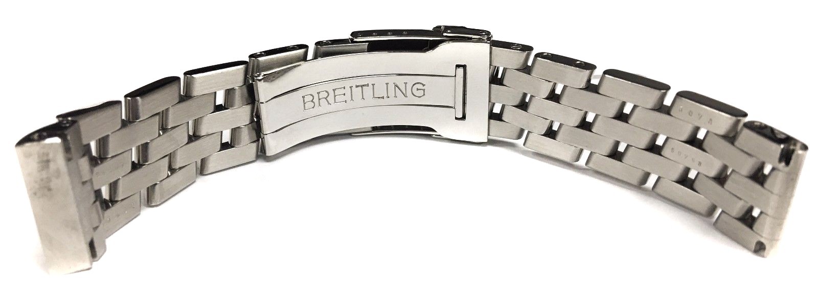 Authentic Breitling Pilot Steel 20MM Bracelet w/ Folding Clasp 307A ***OPEN BOX