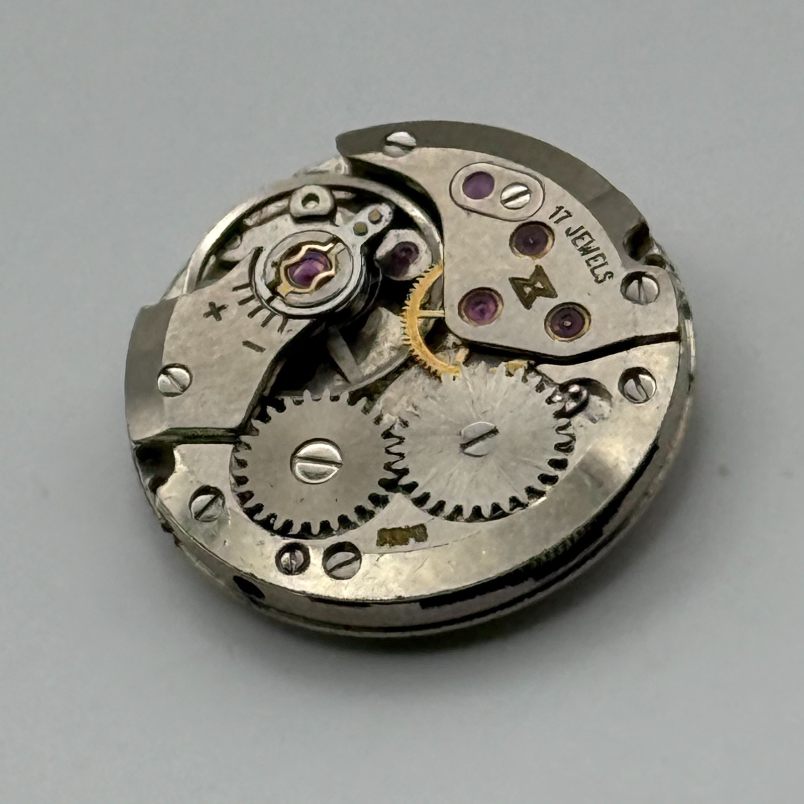 ETA 2512 Watch Movement Bentima 17 Jewels Swiss Manual Wind Parts Repair 17.5mm