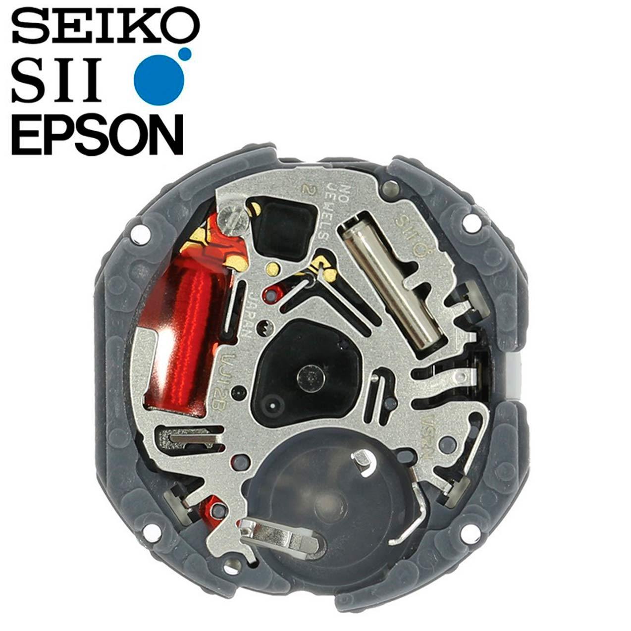 New Japan SII / TMI / Epson VJ12 Watch Movement, 8 3/4 Ligne, 3 Hands Date at 3