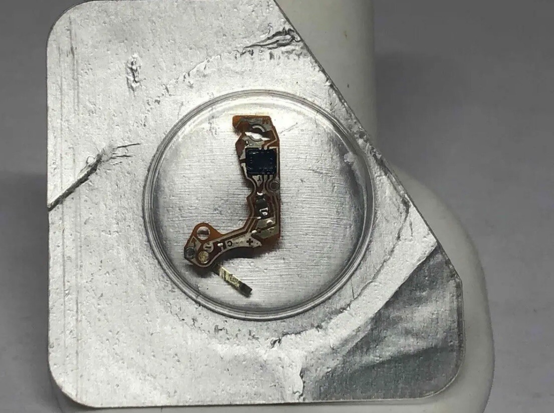 ELECTRONIC QUARTZ WATCH CIRCUIT FOR ETA CAL. 202.001
