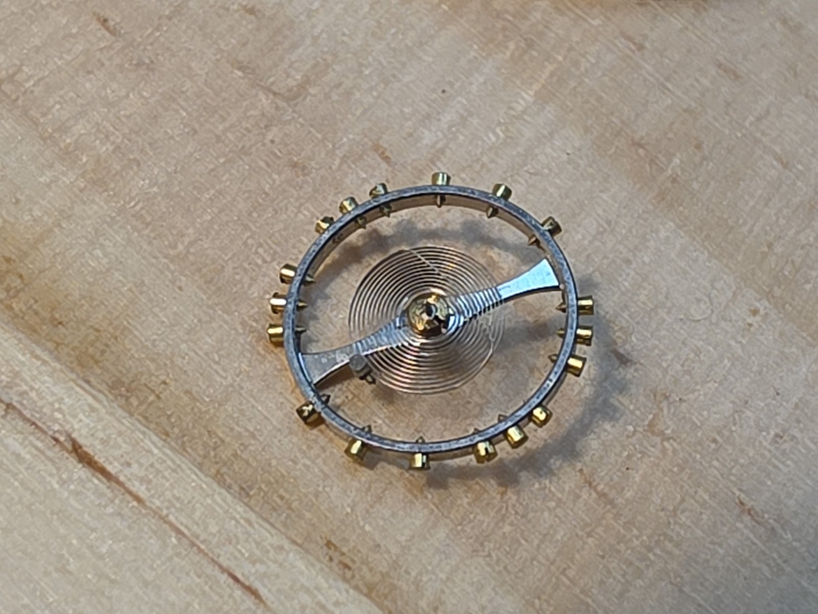 Vintage NOS Bulova 10AK Complete Intact Balance Parts Spares Repairs