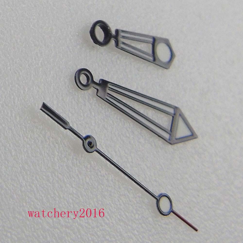 30.8mm White Watch Dial Waves Patterns Wristwatch Hand for NH35