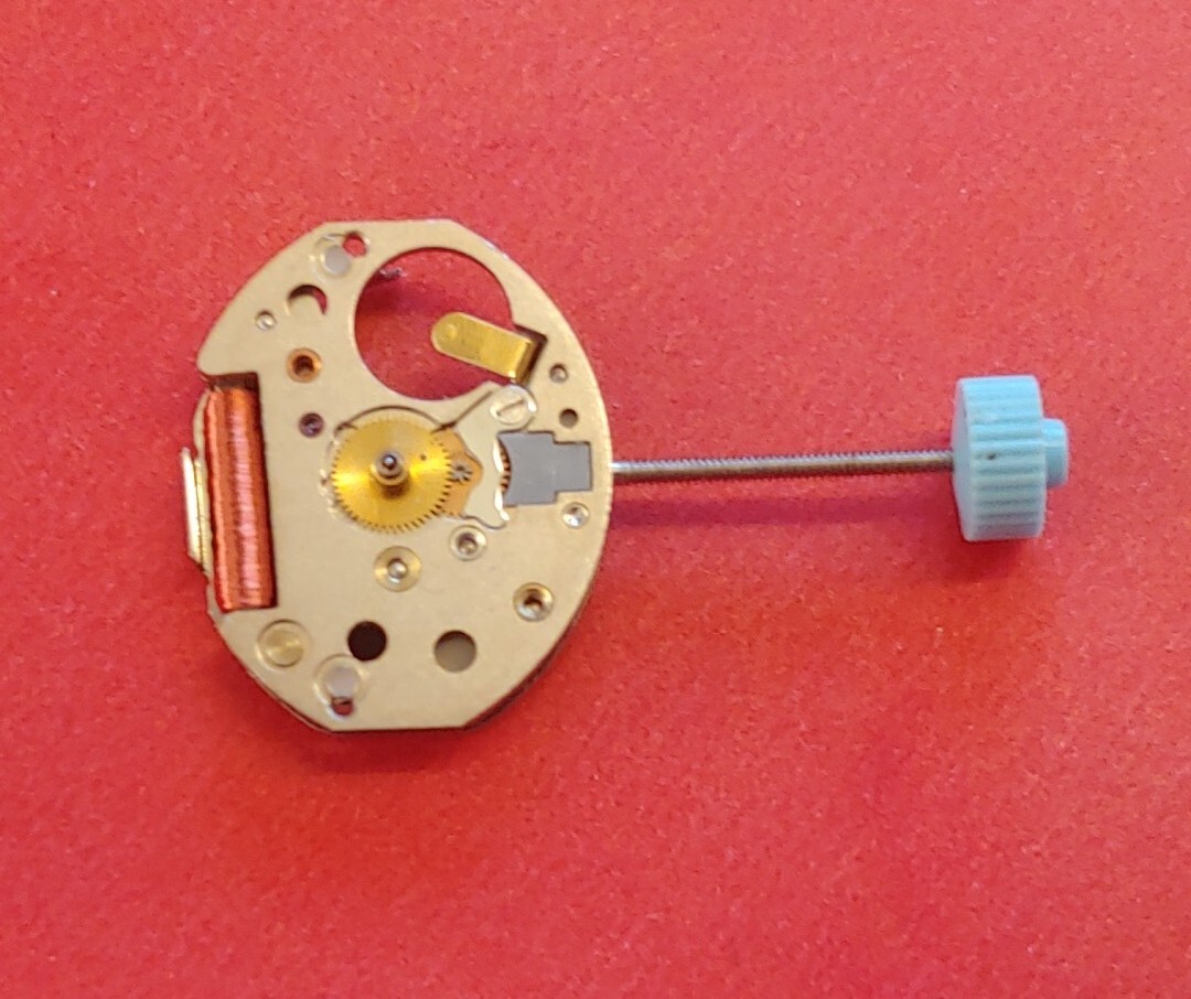 Ronda SA 753 Swiss Parts 1 Jewel Quartz Movement. Sets, Runs, Keeping Time 24Hr