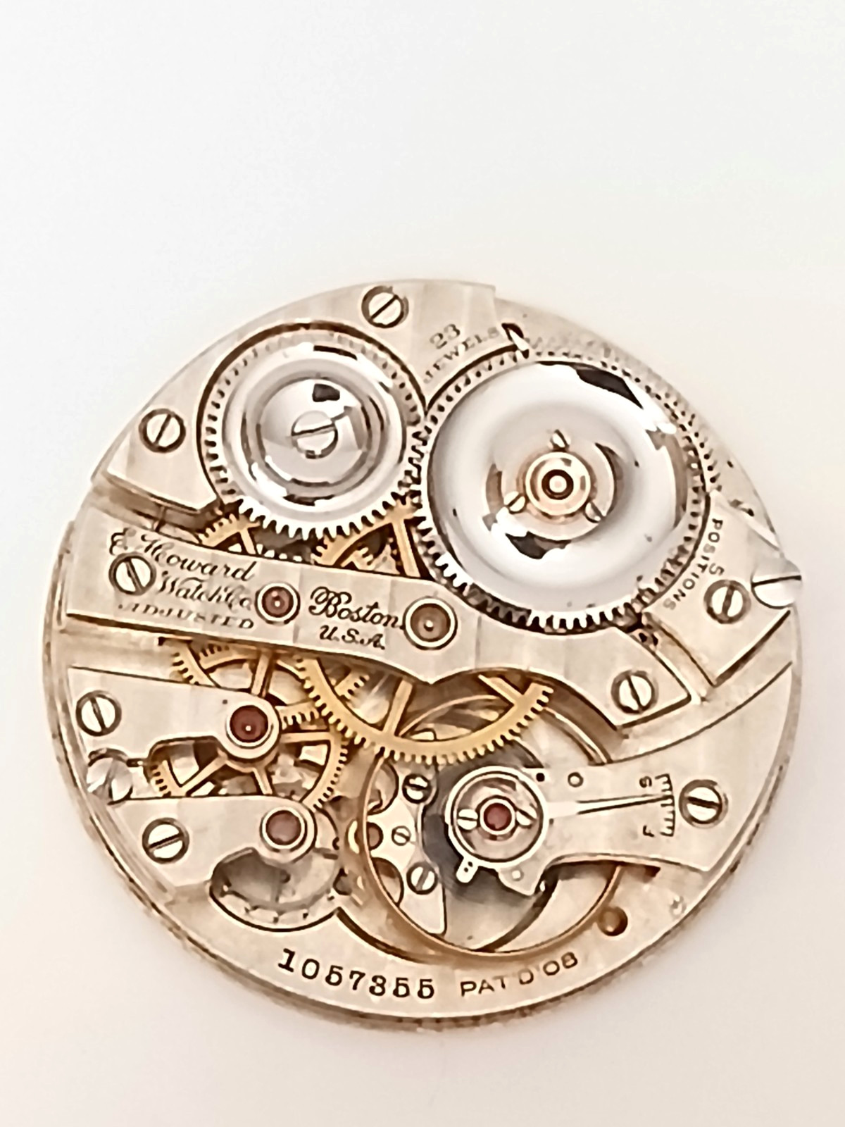 Very High Grade Howard 16 size 23 Jewel Series 0, Monty Dial pocket watch. Runs!