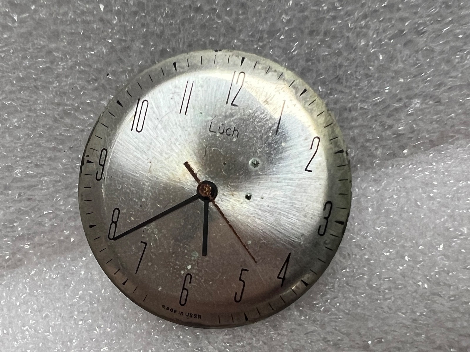 USSR LUCH movement 2209 caliber Gold Plated watch mechanism. FOR PARTS .