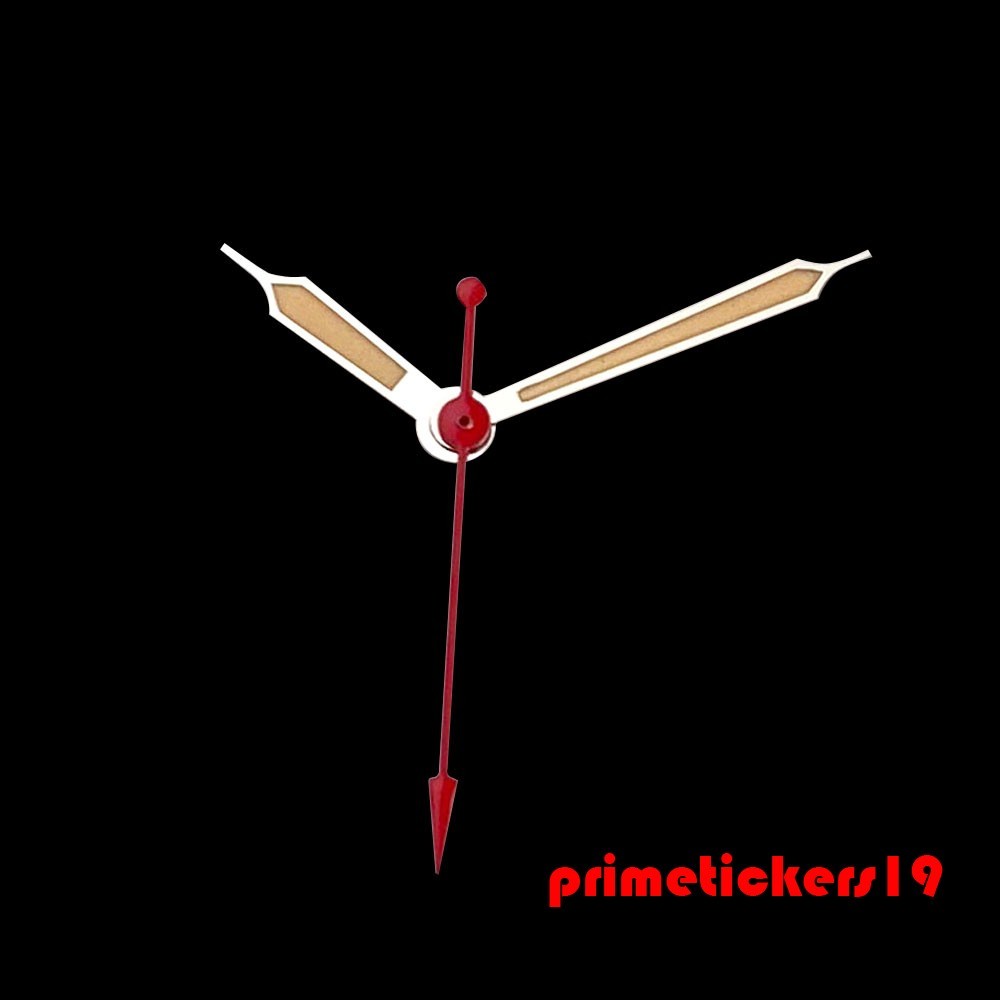 29mm NH35 Watch Dial+Hands Set Luminous 3.8 o’clock Date Window Wristwatch Face