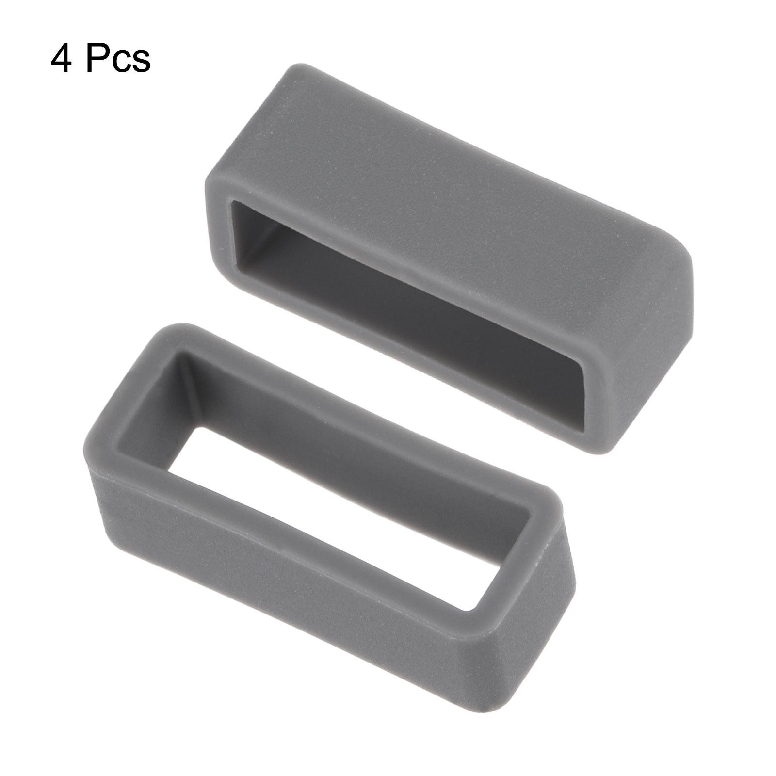 Slots strap watch, for 20mm watch strap, deep gray 4pcs