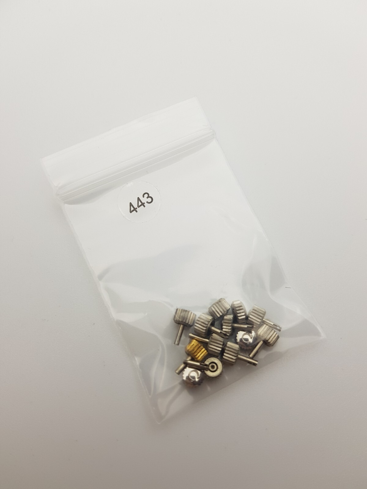 13 Pieces – Omega Seamaster Cosmic Crowns – 4,5mm – Parts