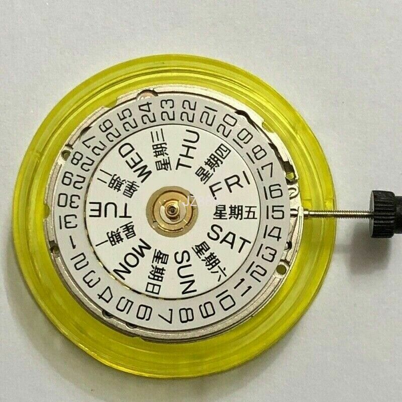 For SEAGULL ST2146 CLONE ETA 2836 2836-2 AUTOMATIC MOVEMENT PERLAGE WHITE Silver