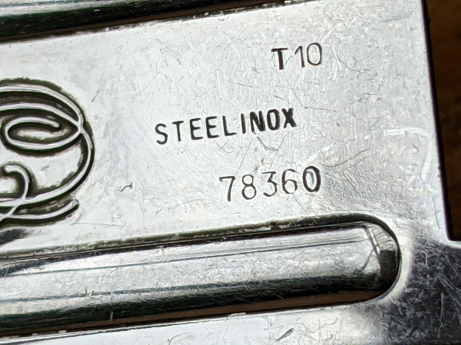 Vintage 1995 Rolex Explorer II/GMT II ‘T10’ Stamped 78360 Buckle/Clasp w/DEFECT