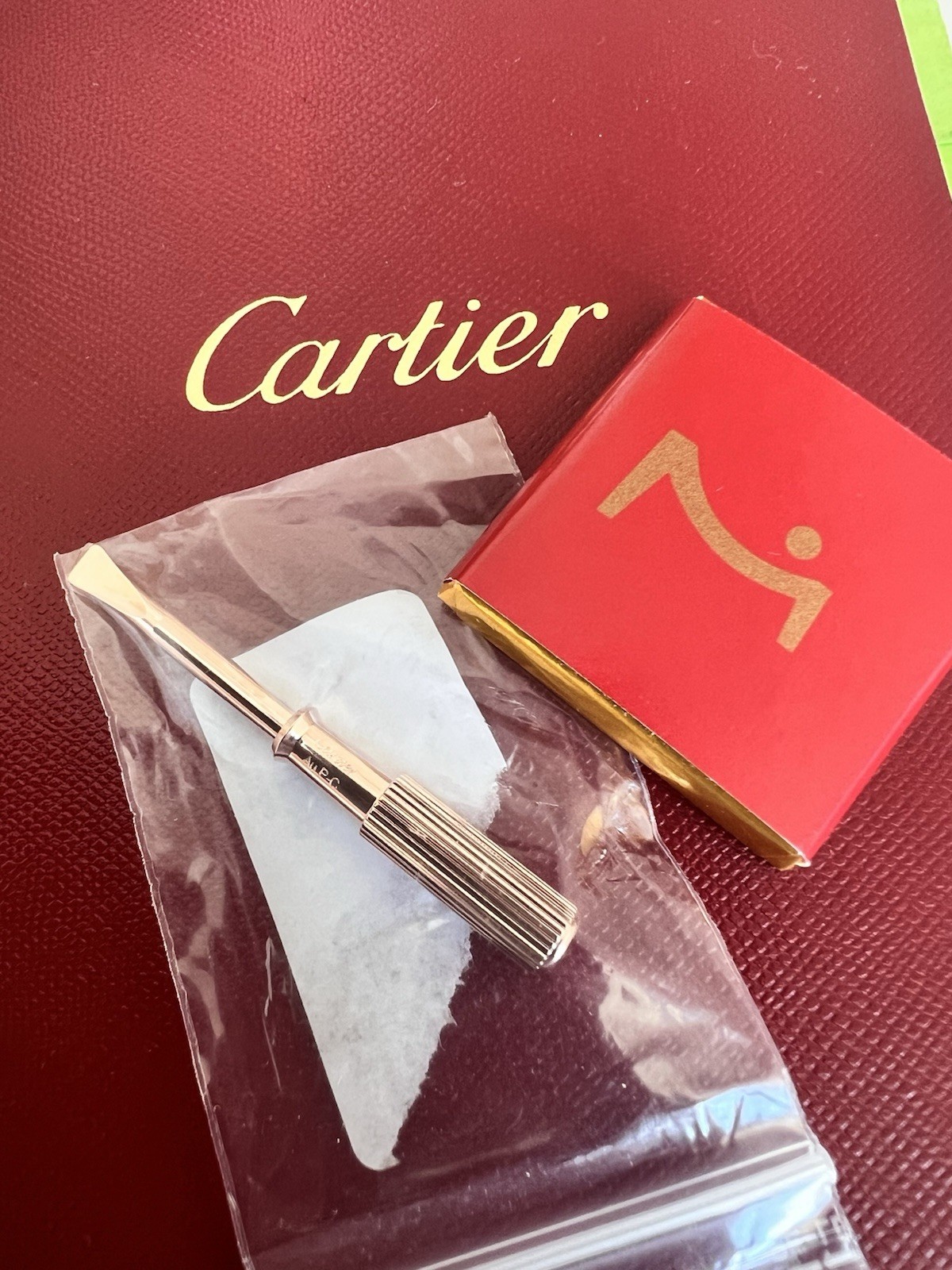 Cartier Jewelry Tool Screwdriver VA62166B-CH00 LOVE BRACELET ROSE GOLD TONE