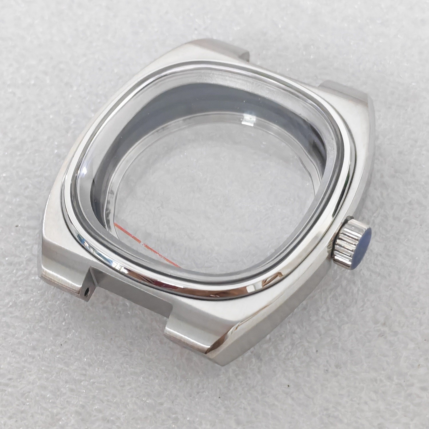 35mm Stainless Watch Case Mineral for NH35 NH36 Movement 29mm Dial Watch Parts