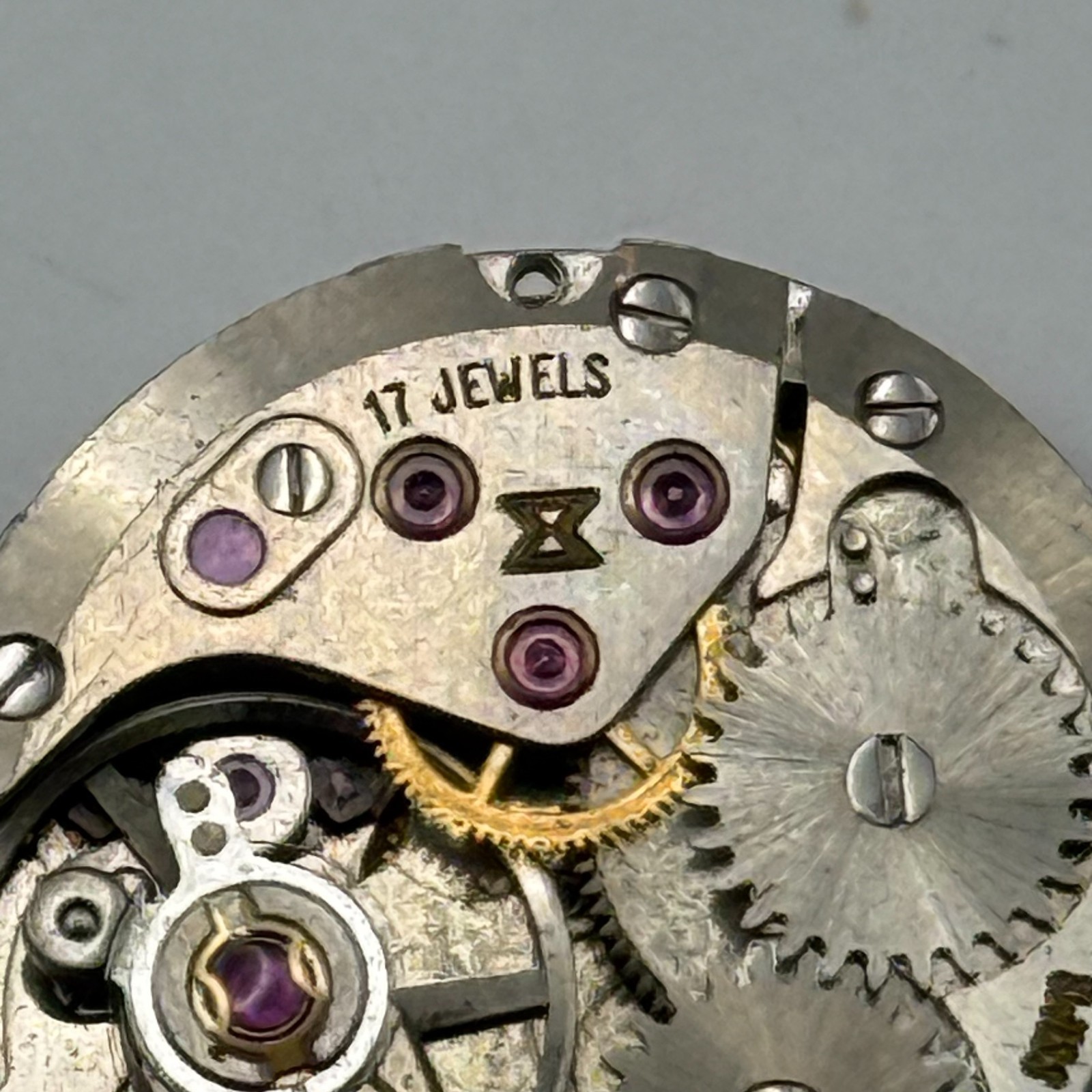ETA 2512 Watch Movement Bentima 17 Jewels Swiss Manual Wind Parts Repair 17.5mm
