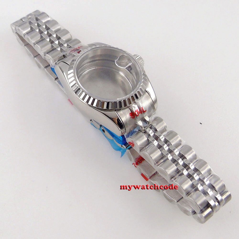 26mm 316L Stainless Steel Watch Case Fit For Japan NH05A NH06A Rose golden case