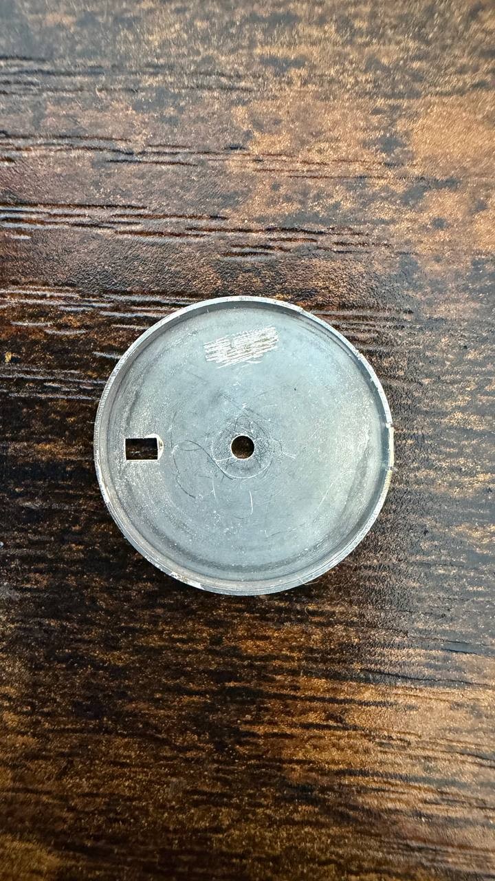 ROLEX LADIES OYSTER PERPETUAL DATE 6517 6516 6519 SILVER STICK DIAL USED COND