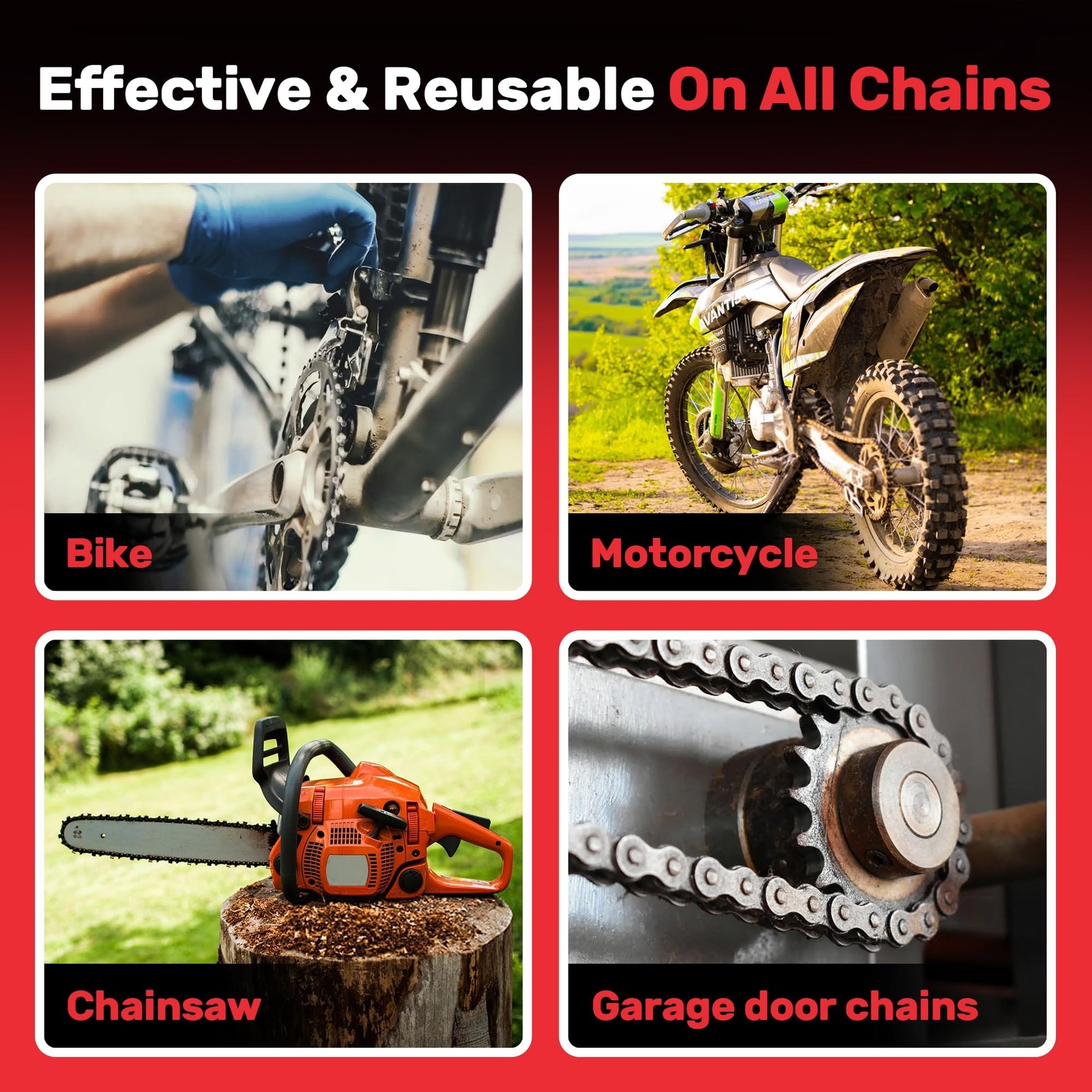 Professional Bike Chain Stripper + Degreaser – 16oz Chain Cleaner & Wax Prep,…