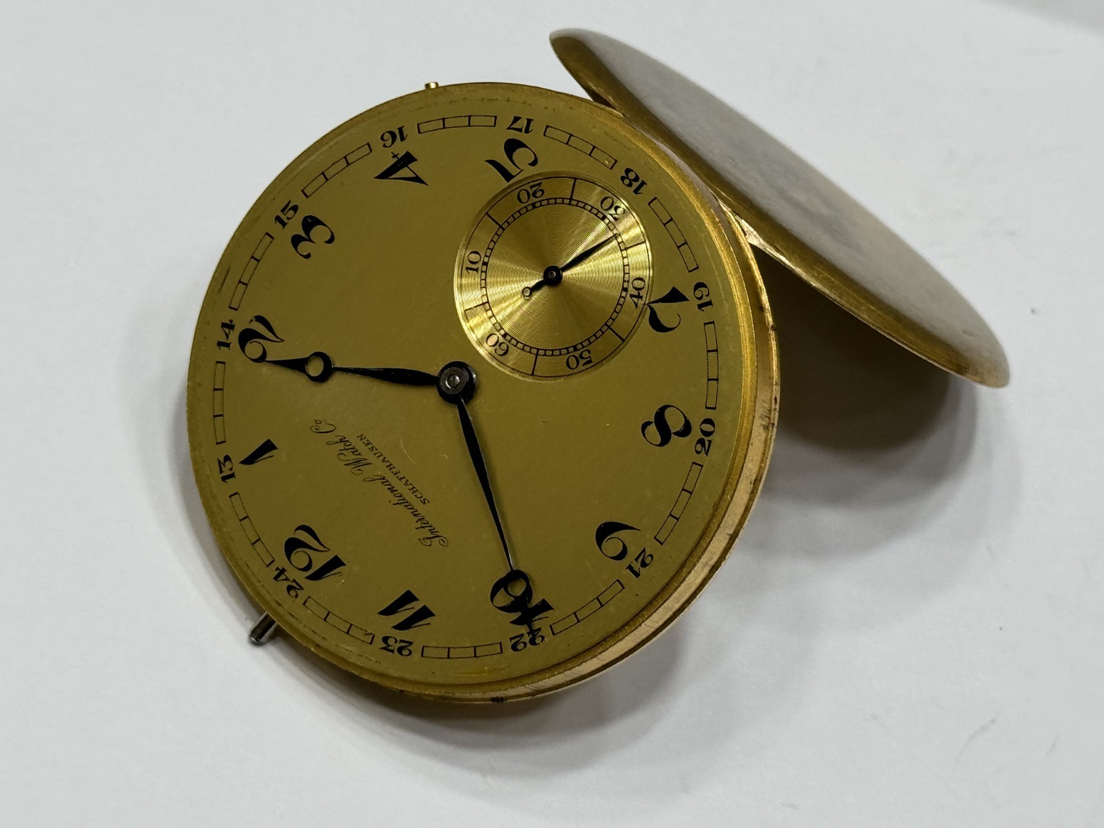 Vintage International Watch Co Schaffhausen Movement Manual Cal.H5 Swiss of 1920