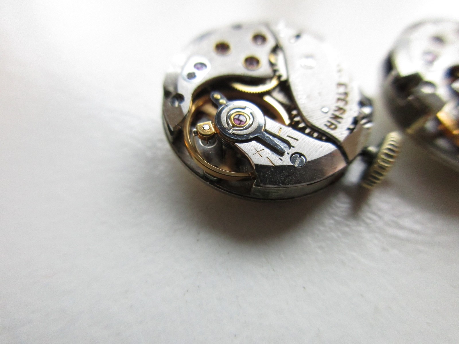 Eterna cal. 1418U Swiss vintage watch movements – running