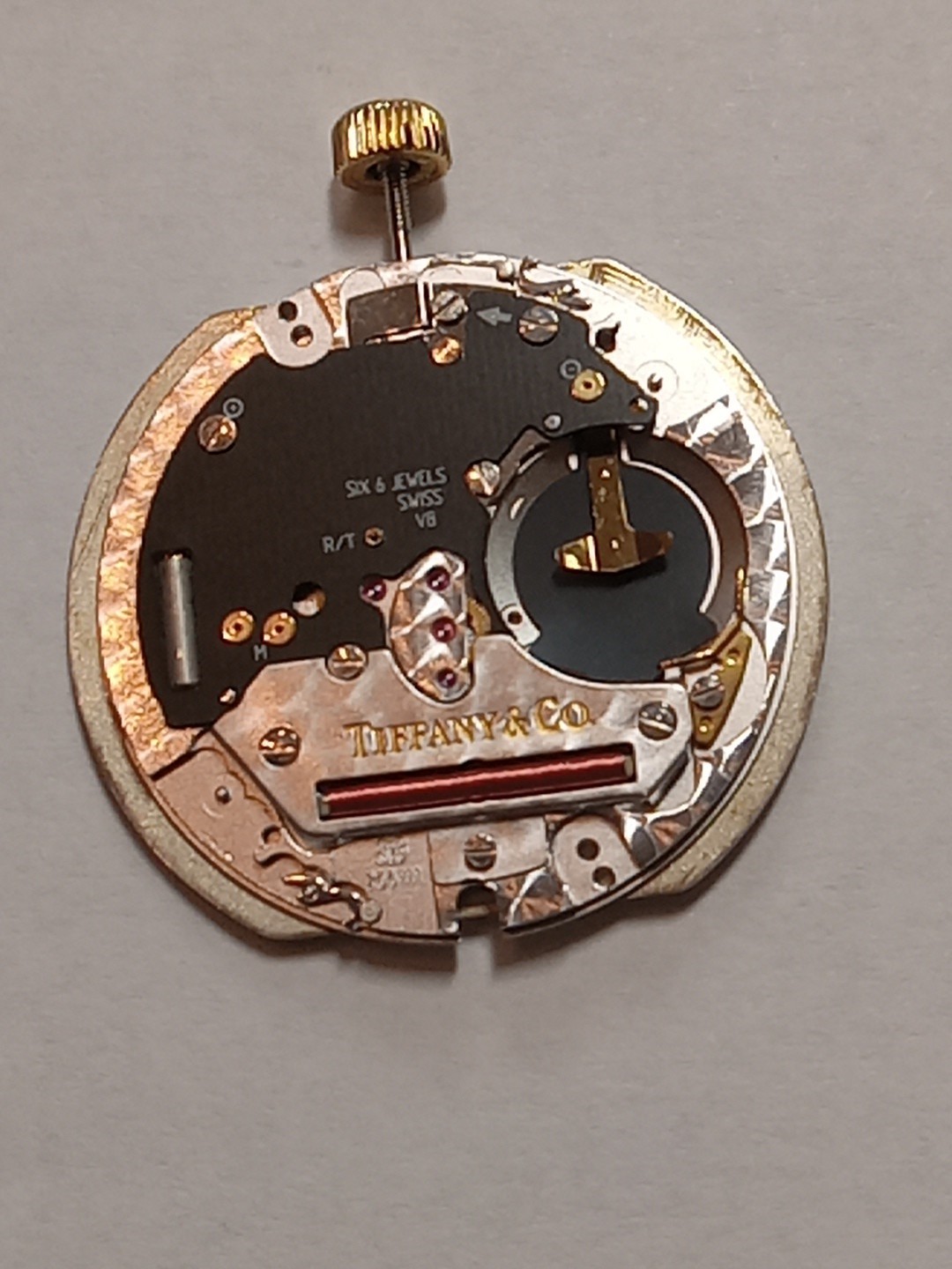 Tiffany & Co High Grade Movement 7 Jewels Mens Swiss Made Quartz 100% Original