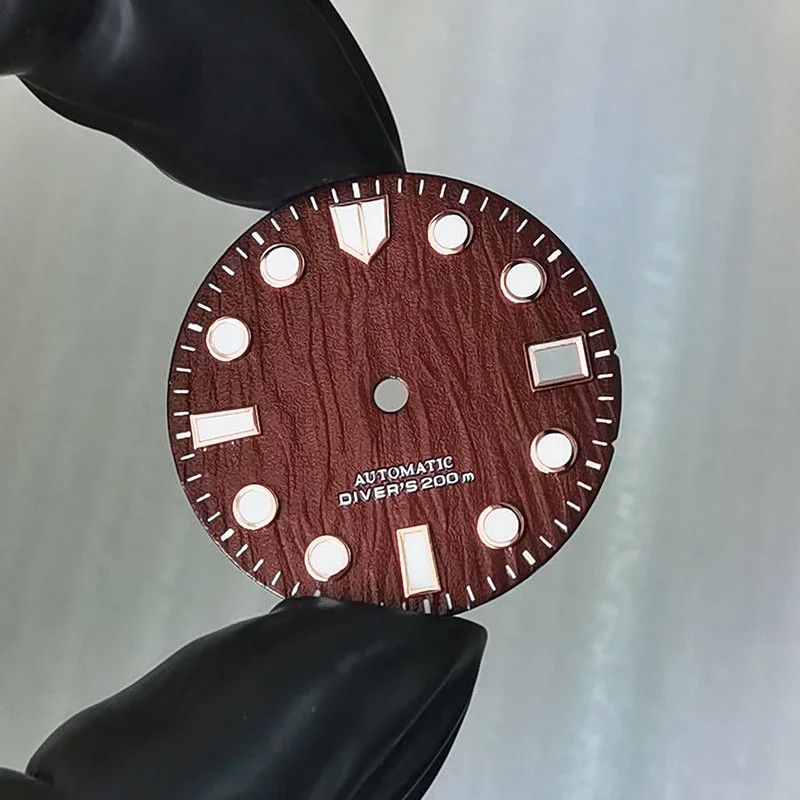 Birch Dial Blue Lume for NH35/NH36 Movement 28.5mm Dial