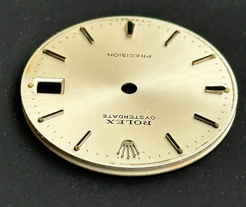 Vintage Rolex Oysterdate Watch Dial For 6466