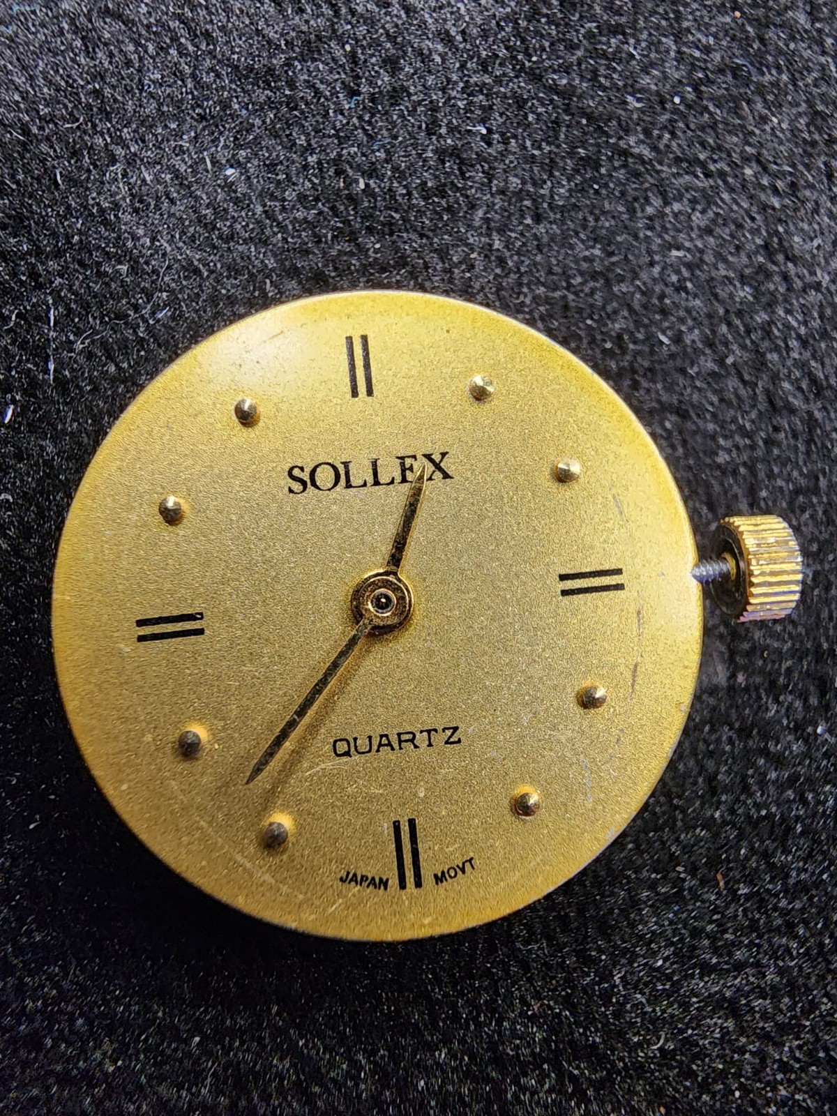Vintage MIYOTA Quartz Watch Movements – 1 Jewel Japan – GUCCI / SOLLEX / PIERRE