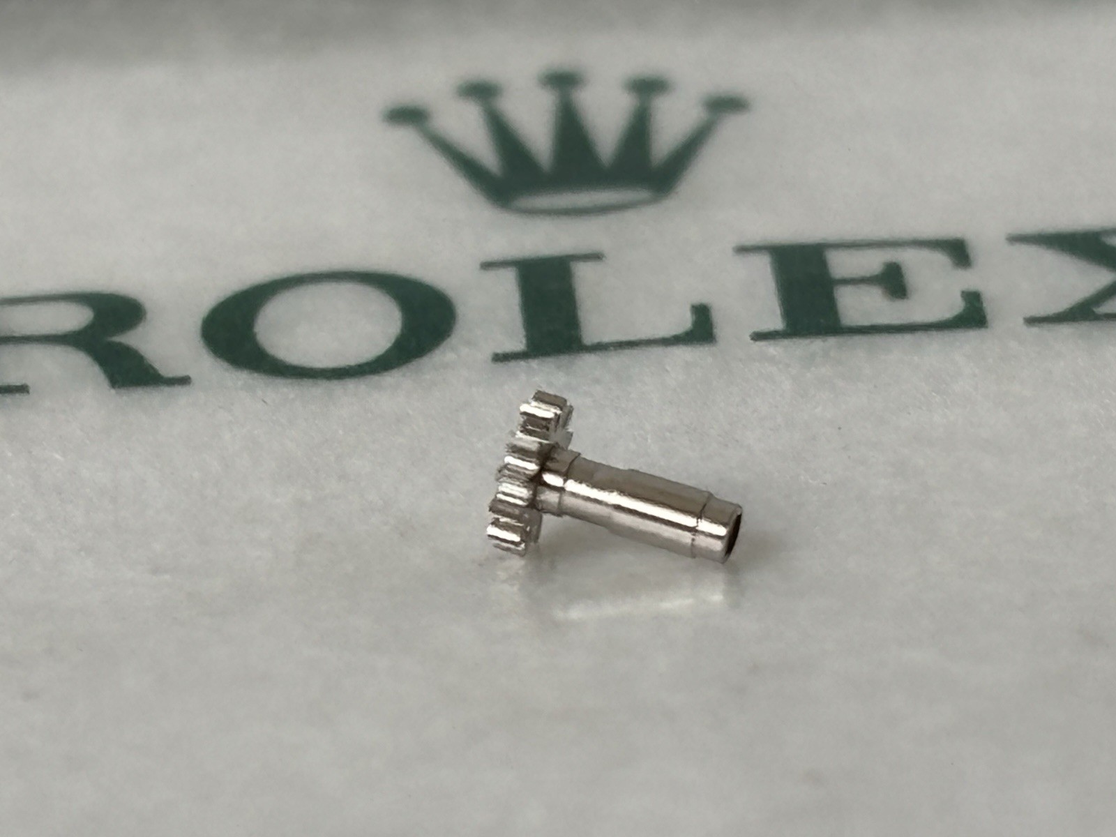 Genuine Rolex Cannon Pinion Caliber 1565GMT 1575GMT Parts No: 8031 New Unusual