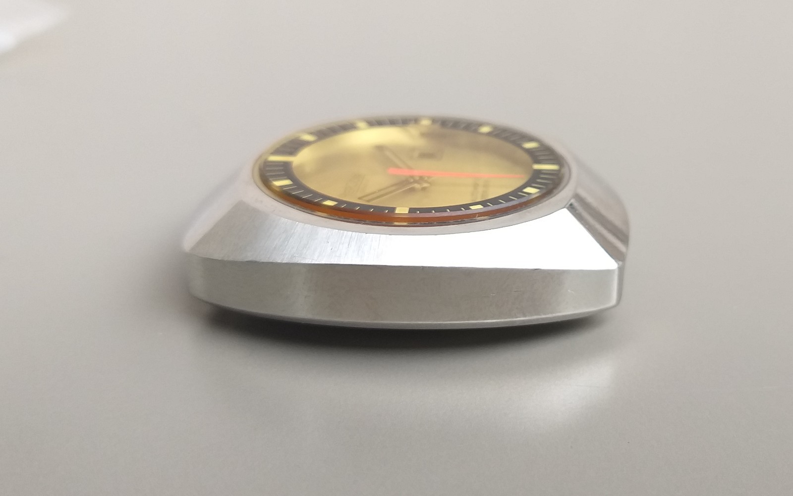 ETA 2452 Automatic Project Watch Steel Case + Dial & Hands NOS 1970’s Parts