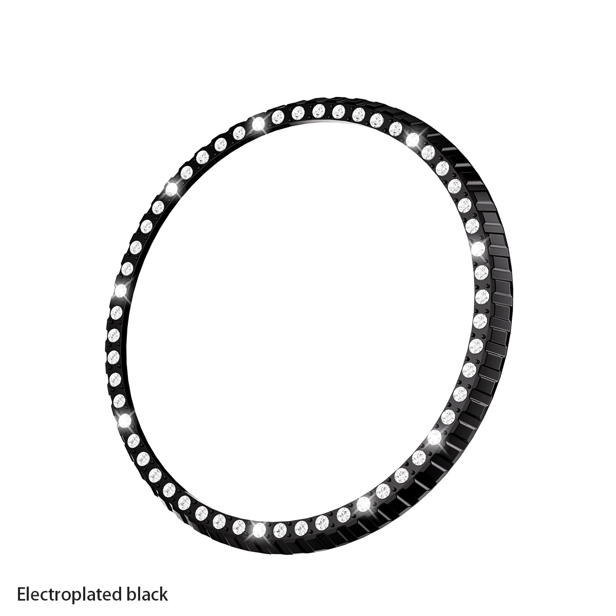 Diamond PC Bezel Ring Styling Frame Cover For Samsung Galaxy Watch 8Classic 46mm