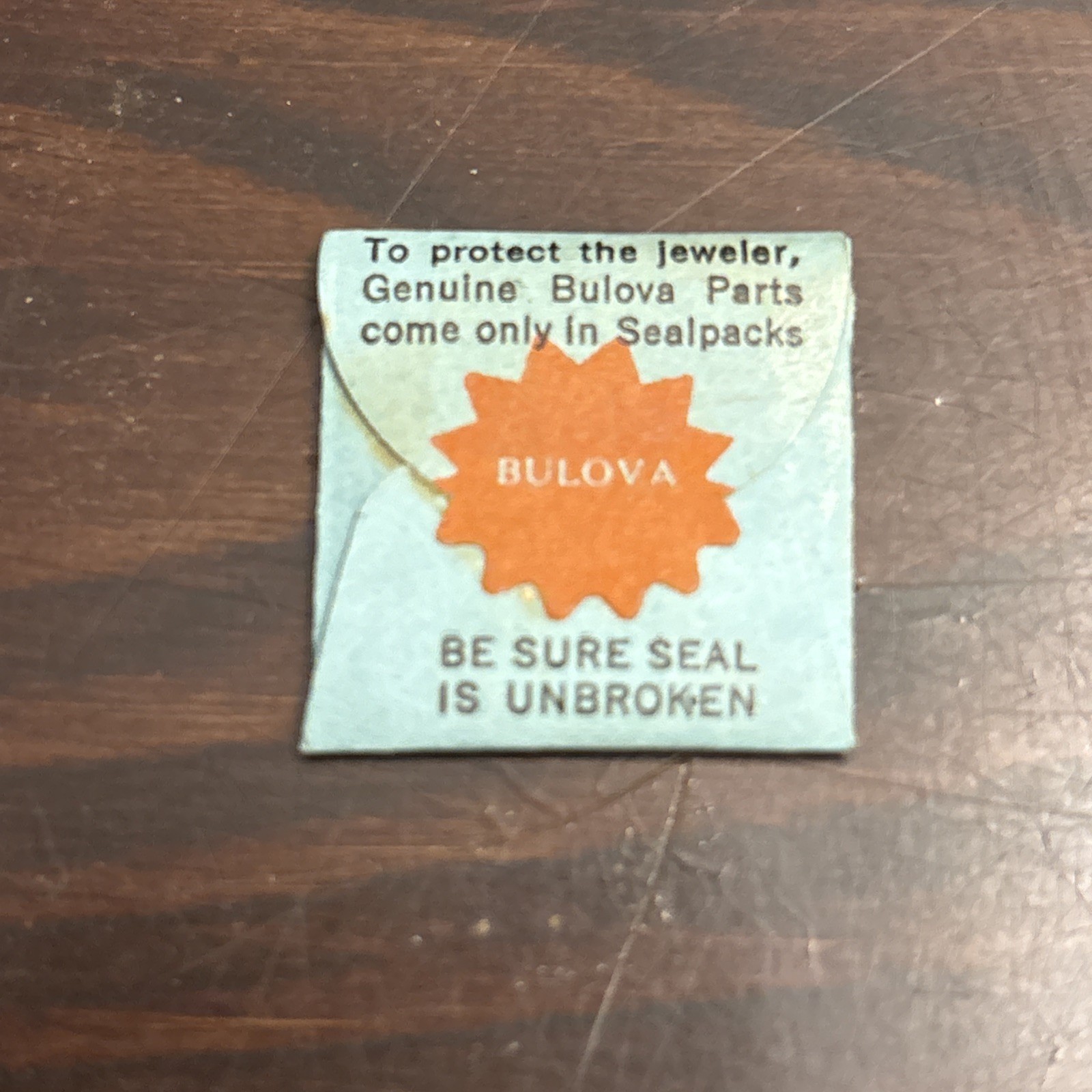 Bulova 8AH Balance Staff – Part #56- NOS – Sealed