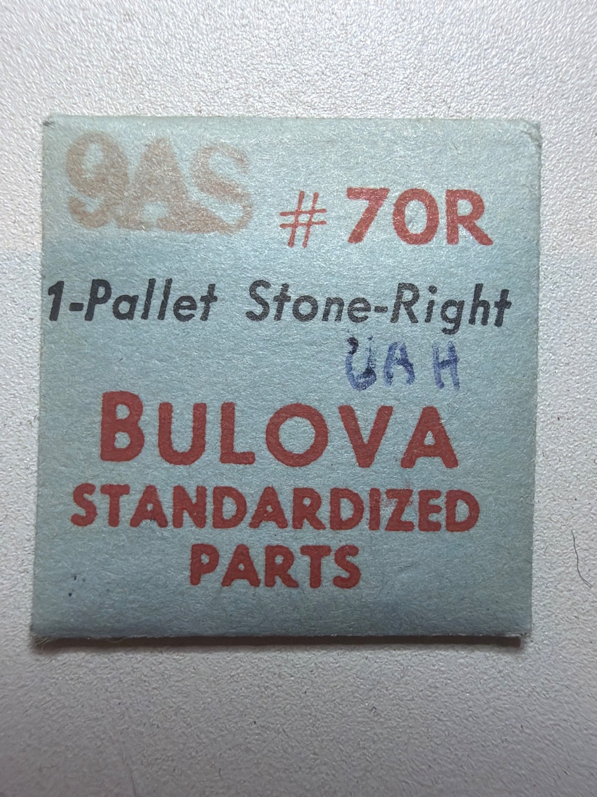 Bulova 70R Pallet Stone (Pallet Fork Right Side Jewel) – NOS – Various Calibers