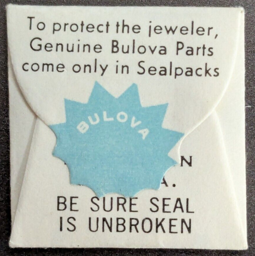 NOS NEW Genuine Bulova Cal. 11ANAC # 16A Long Winding Stem – Tap 10 – Watch Part