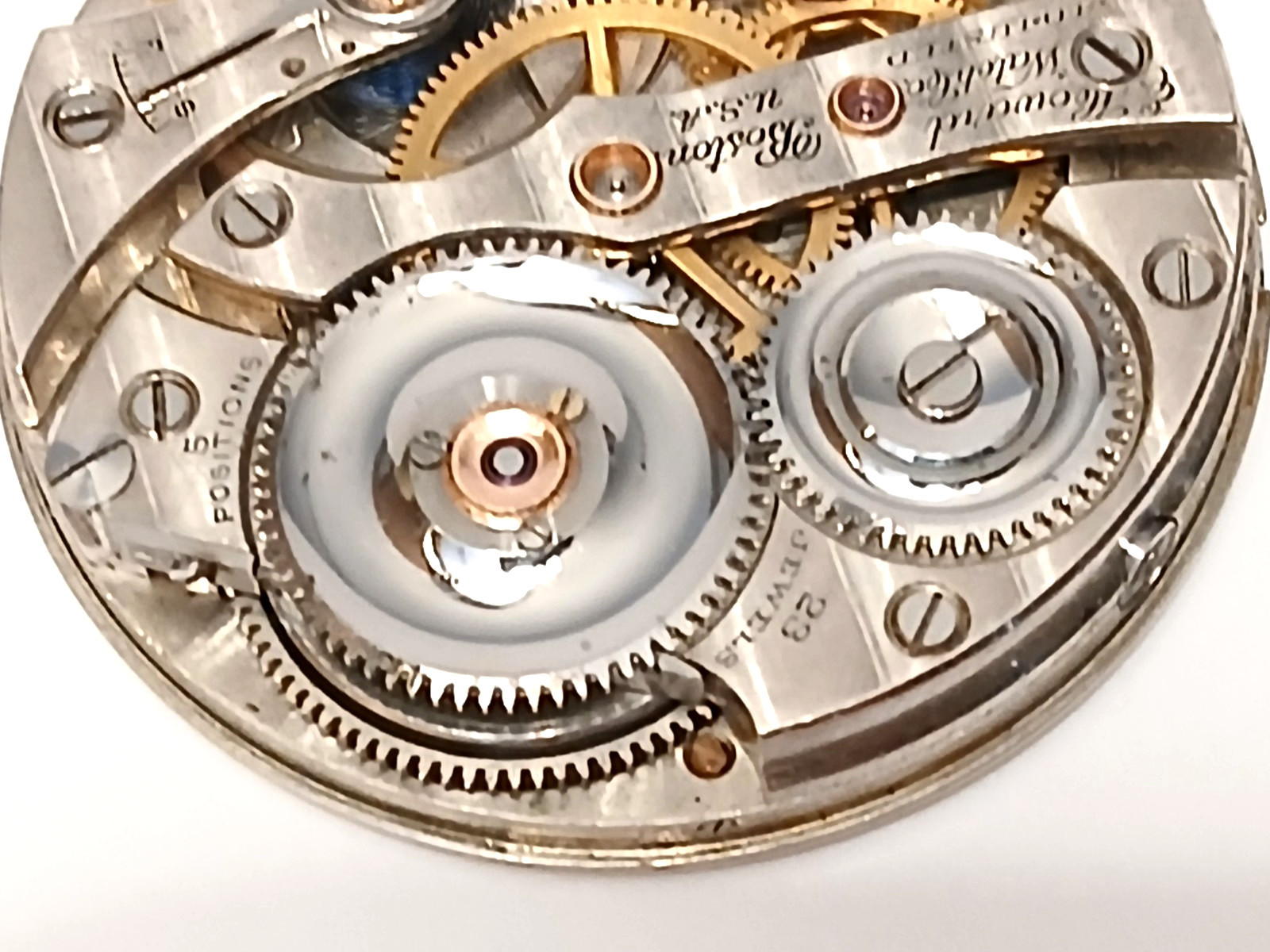 Very High Grade Howard 16 size 23 Jewel Series 0, Monty Dial pocket watch. Runs!