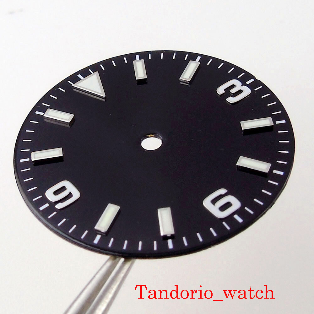 29mm BLIGER Luminous Watch Dial Face For NH35 NH36 MIYOTA 8215 ETA 2836 2824