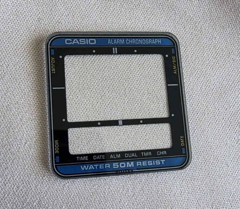 Vintage Casio Ae 8w Watch Glass NOS
