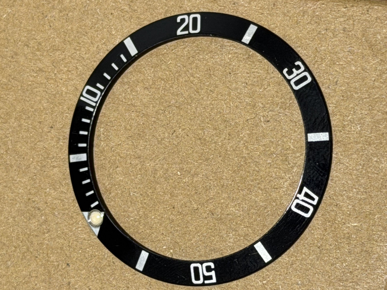 GENUINE FLAT 4 Rolex Bezel Insert 16610, 16800, 14060, 16613, 16618, 16660 16600